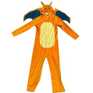 Charizard Kids Costume w/ Wings Pokemon Size Medium 7-8